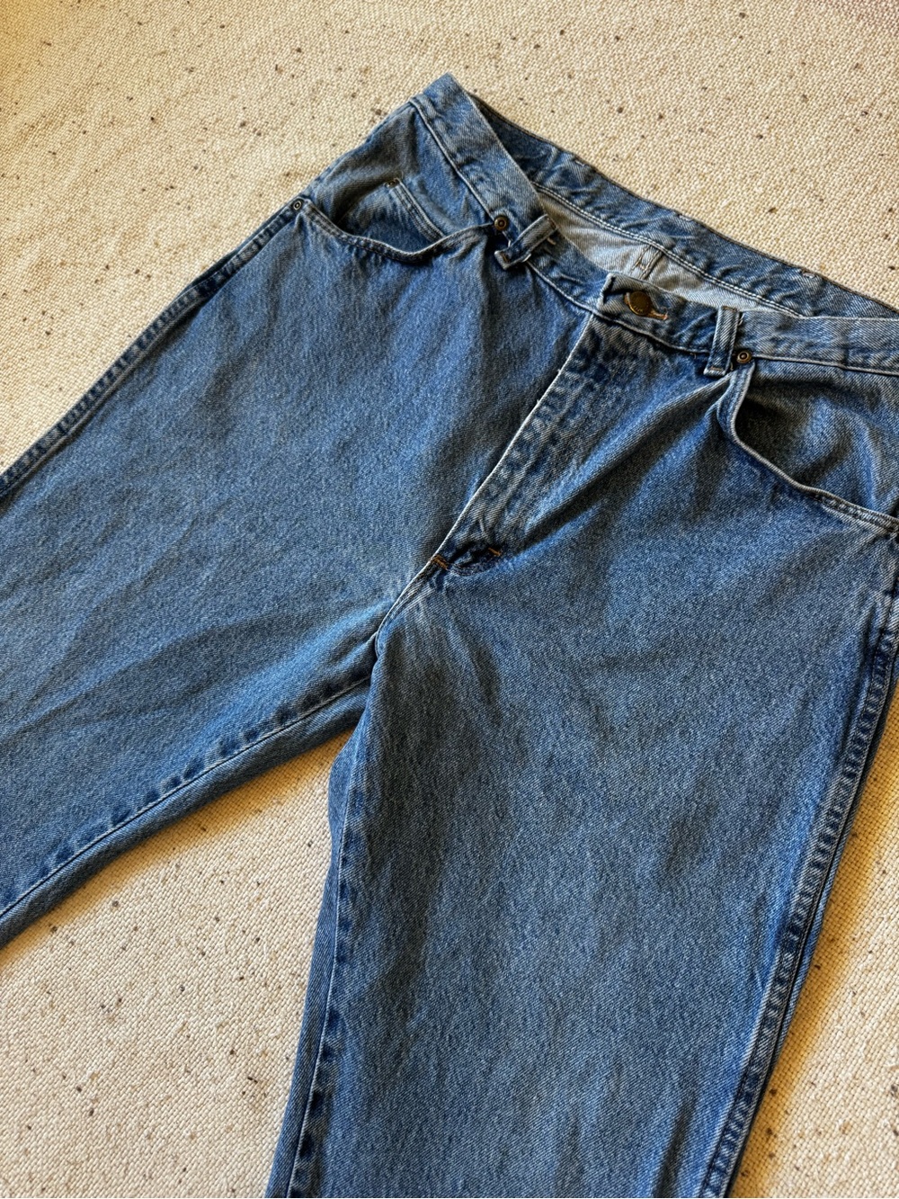 Wrangler Men’s Jeans 36x32 Style 96501DS Medium Wash Straight Leg Denim